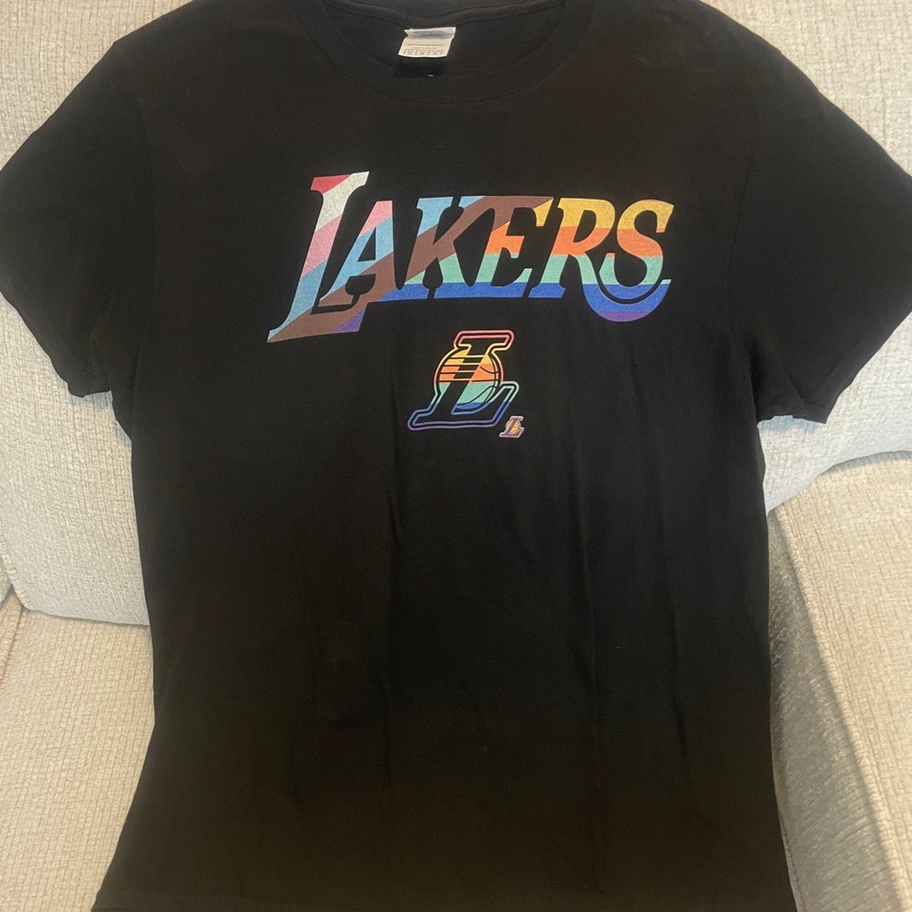 Lakers Pride Black T-Shirt